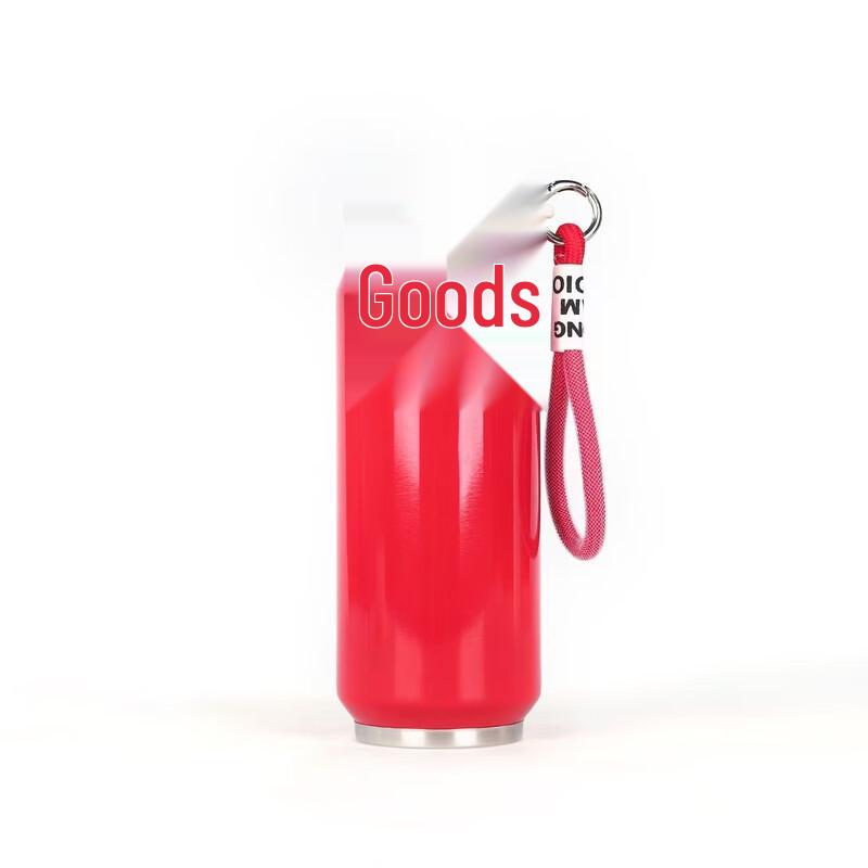 

Portable Insulated Can-Shaped Water Bottle with Strap