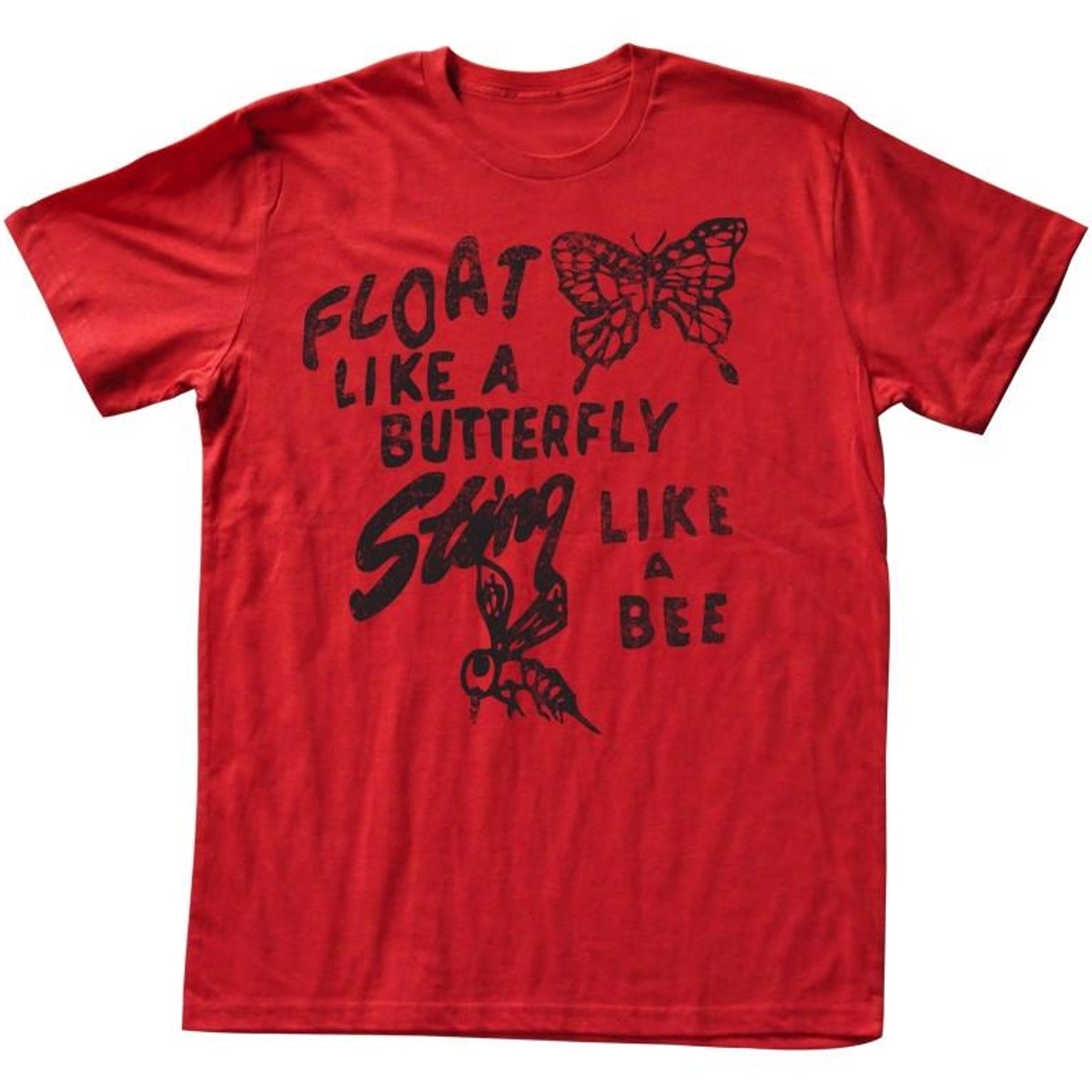Muhammad Ali Stinger Red Adult T-Shirt S