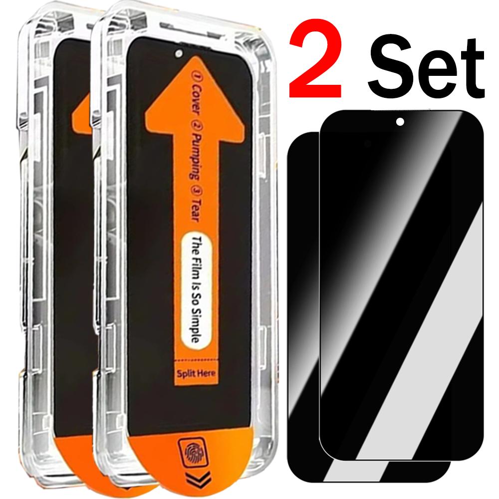 1-3Pcs Tempered Glass Privacy Screen Protectors for Xiaomi 15T/15T Pro Dust-Free Easy Installation Anti-spy Protective Films