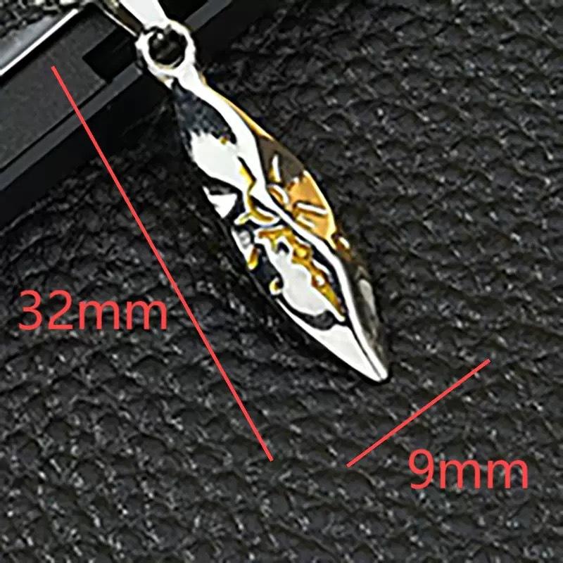 Wishing Stone Necklace Original Niche Wishing Stone Retro Men's Necklace Boys Design Meteorite Premium