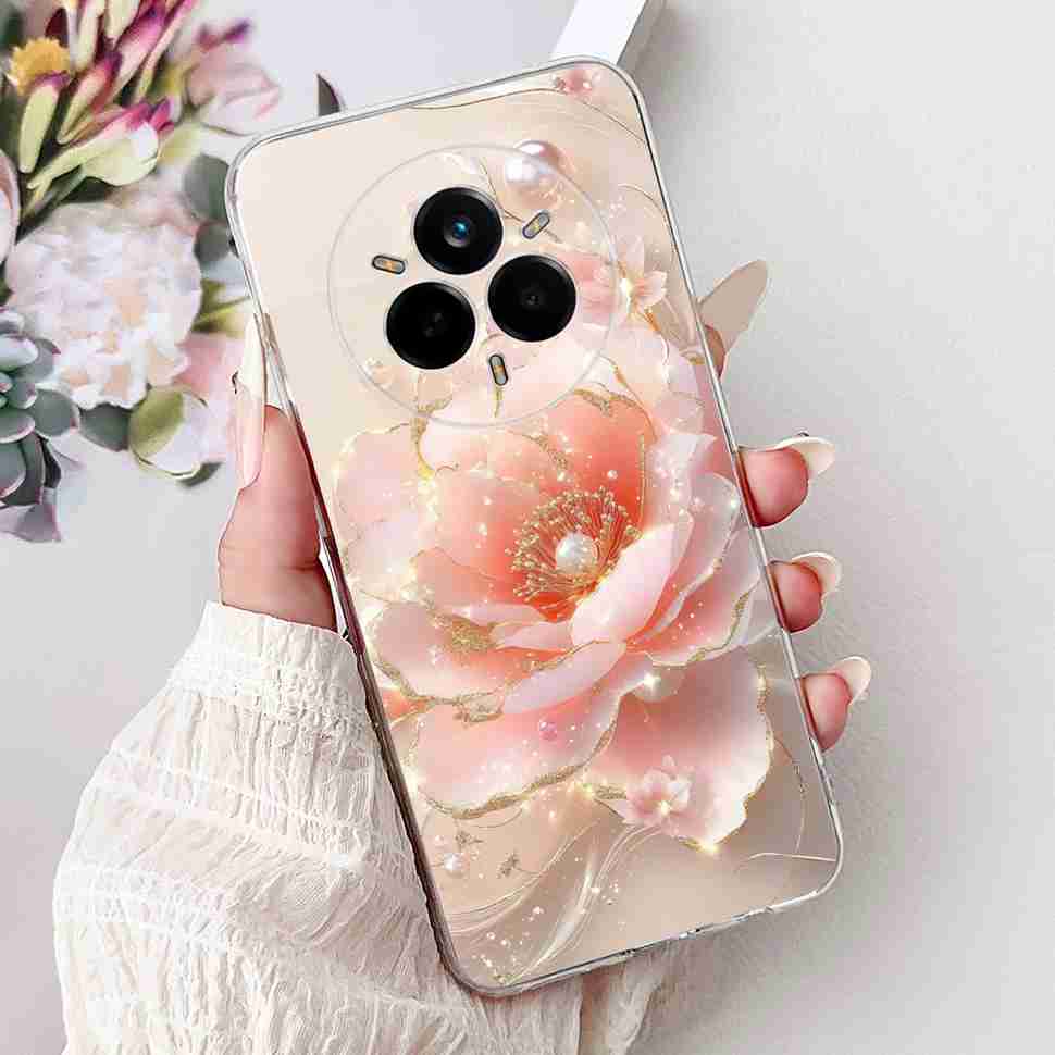 For Realme 14 Pro 5G RMX5056 Case New Fashion Style TPU Soft Silicone Cover For Realme 14Pro+ 14Pro Plus 5G RMX5051 Bumper Shell