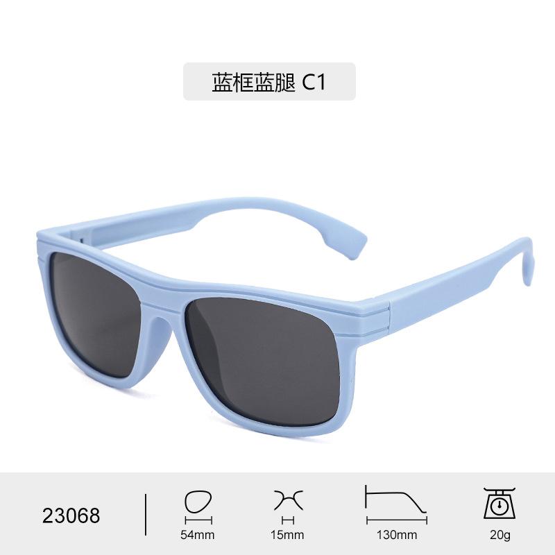 Children s Sunglasses for Boys and Girls, Trendy and Cool Polarized UV Protection Outdoor Hiking and Beach Glasses 23068 Polarized gray lens