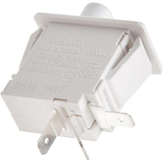 WE4M415 Dryer Door Switch Replacement Part (3 Wire) for GE Hotpoint Kenmore, Replace WE4M157, WE4M335, WE4M349, WE4M337, AP4366862, EA2344321,