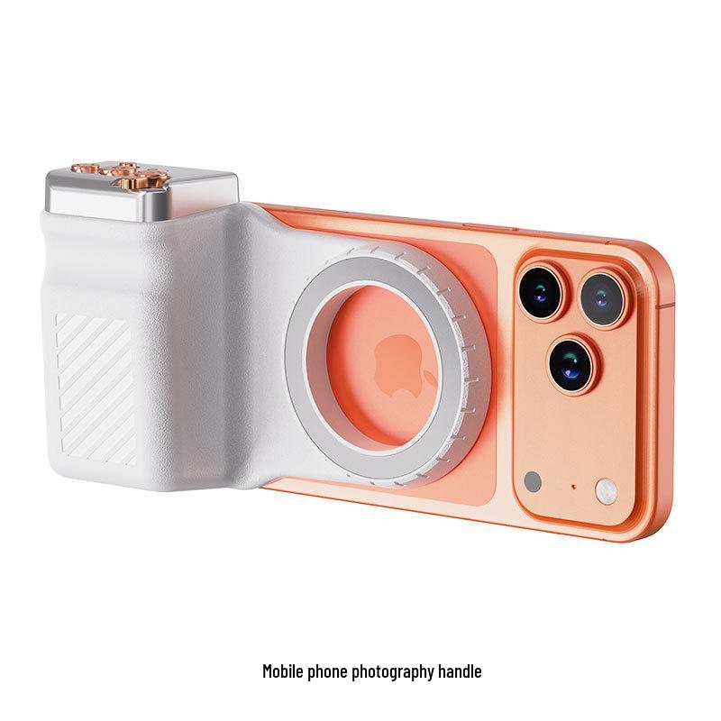Magnetic Camera Handle & Remote Control Stabilizer for Mobile Phones - Portable Outdoor Zoom Photography Aid