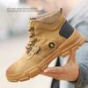 Anti-Smash Herren-Turnschuhe, Stahlkappe, Sicherheitsstiefel, Herren-Wanderstiefel, Anti-Piercing-Arbeitsschuhe, Herren-Sicherheitsschuhe, unzerstörbare Sicherheitsstiefel