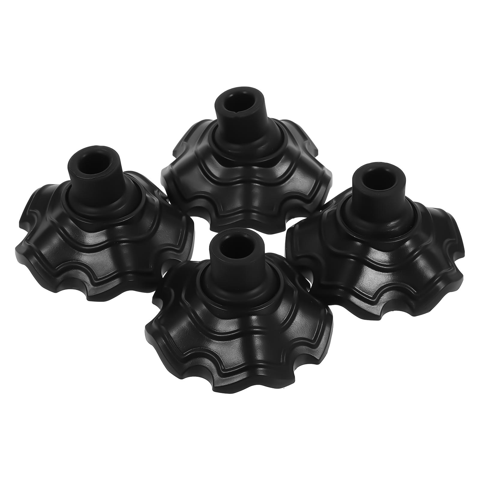 

13mm Tube Diameter Anti Slip Furniture Legs For Chairs Moon Chair Foot Cover Black Nylon Table Leg Protectors Wear Resistant чёрный