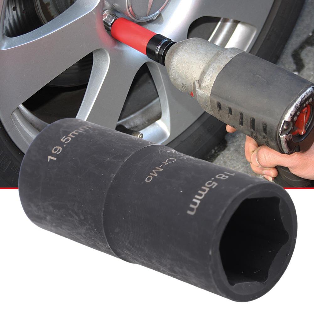 CR-MO Lug Nut Flip Socket Lug Nut Removal Tool  Roadside Emergency Tire Breakdown Repair Service