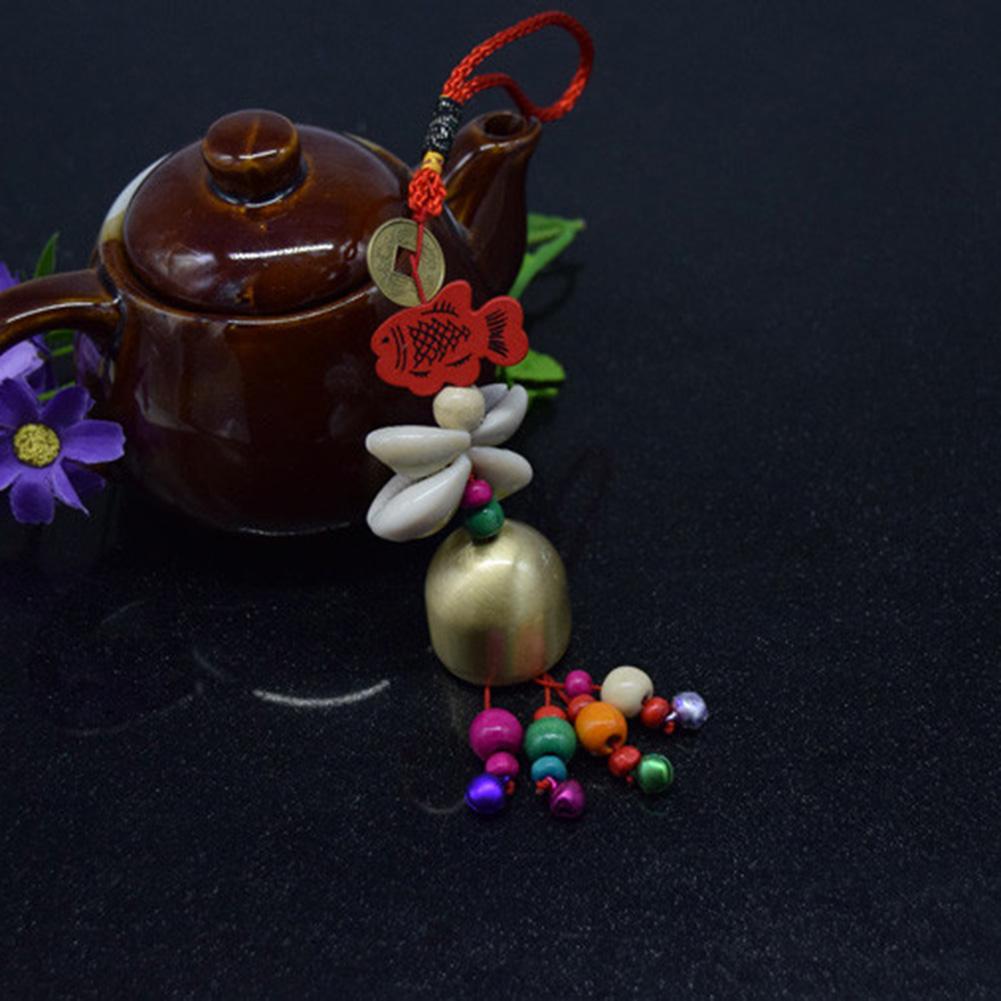 Kupfer Windspiele Retro Stil Legierung Glocke Hof Garten Leben Im Freien Feng Shui Windspiele Anhänger Für Home Decor Glück Geschenk