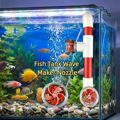Tête de pompe rotative en plastique Type rotatif transparent Kit de ventilateur auto-rotatif Filtre latéral Filtre compatible Modification du filtre