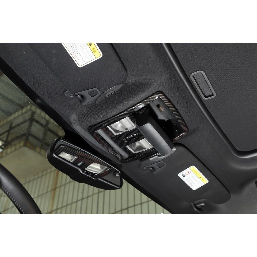 Car Reading Light Lamp Decoration Cover Stickers Trim for Dodge Challenger 2010- 2022 Interior Mouldings