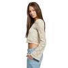 Blouse - Urban Classics - Dentelle - Beige - Manches Longues - Ajustée