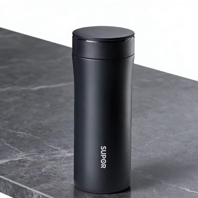 SUPOR 316 Stainless Steel Lightweight Vacuum Insulated Tea Mug