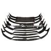 Carbon Fiber Sport Front Lip for 14-21 Mercedes-Benz C-Class W205 Pre-Facelift, Brabus Style Double Layer
