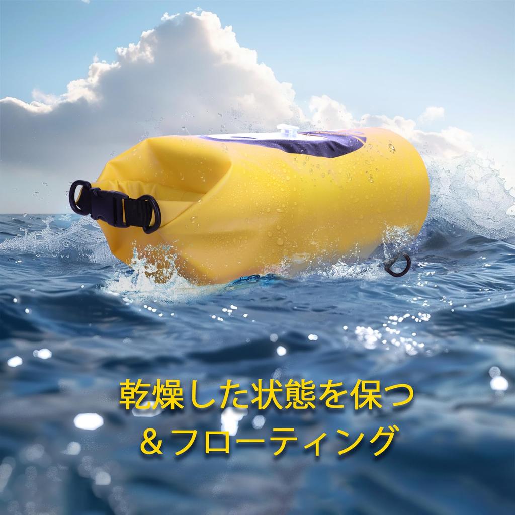 SELORSS x ZTARX Waterproof Dry Large Stylish Waterproof Bluetooth Adjustable RGB 2000mAh Solar 10L Fully Lightweight and Easy to Perfect for the and