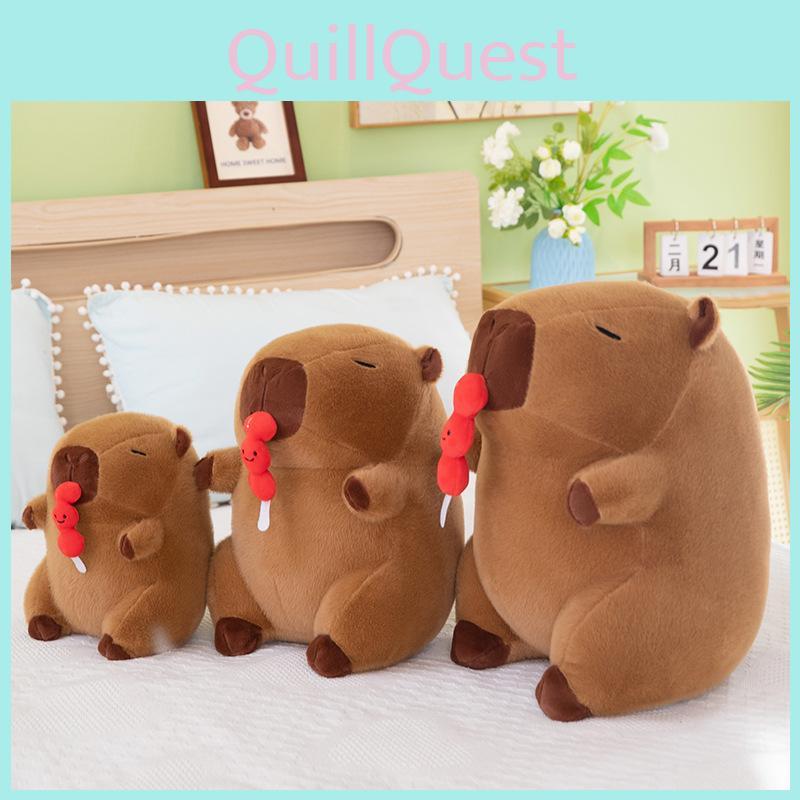 Cartoon Nosepicking Capybara Plush Doll Figure Candy Toy Room Decor Gift Girl