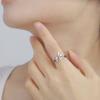 Teamer Dragonfly Ring for Women Stainless Steel Gold Color Widelife Insect Ring Delicate Anniversary Party Jewelry Wholesale