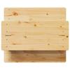 Children S Table with Benches IRUN 90x79.5x50 Cm Solid Wood