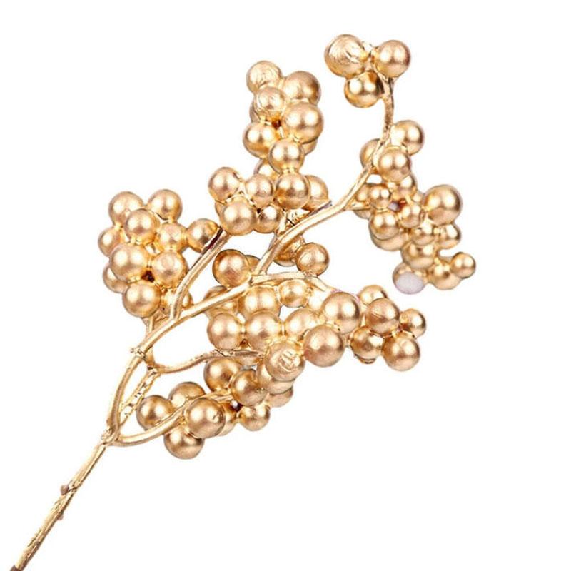 10pcs Artificial Berry Stems Christmas Berry Picks Decor Berries Branches