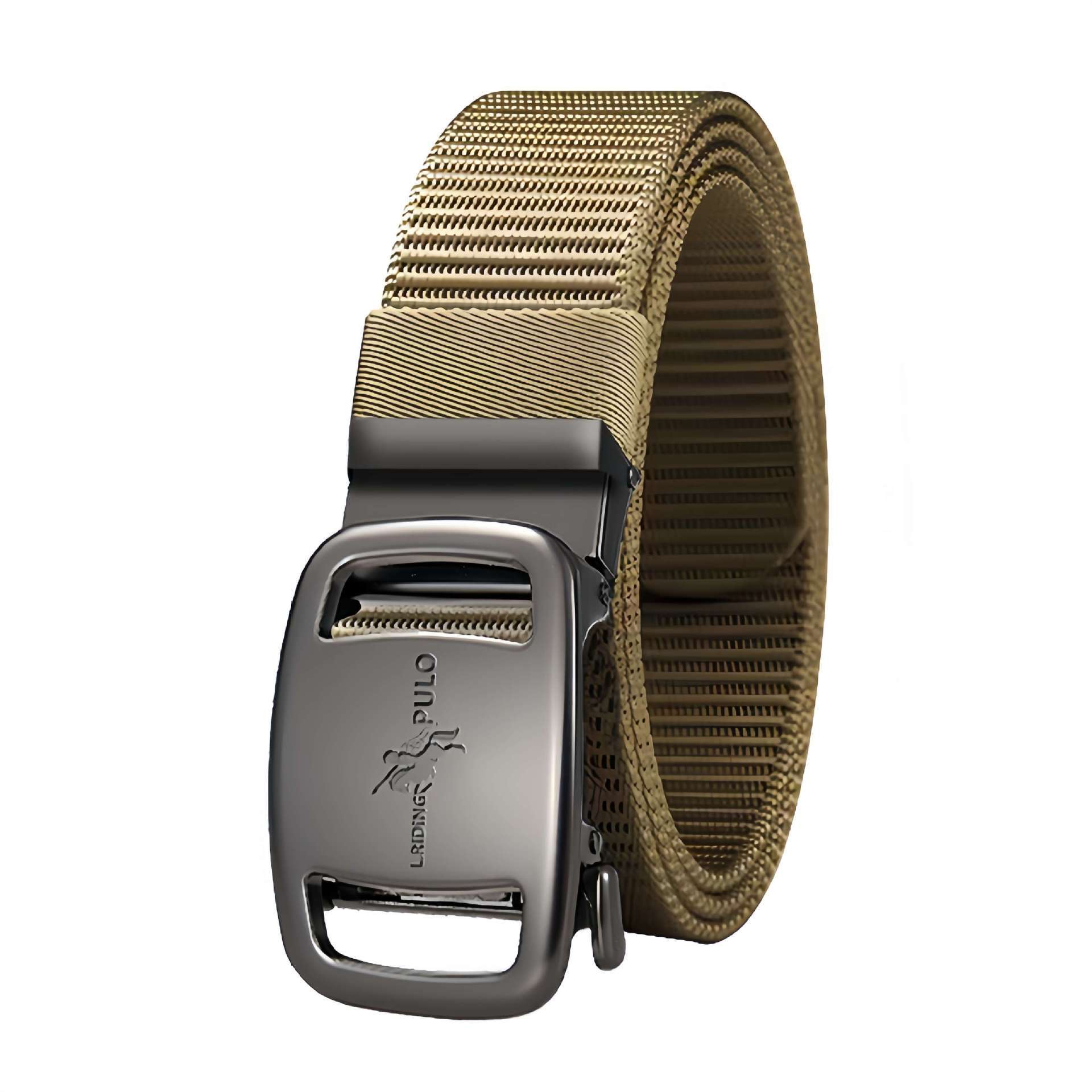 

[Durable for ten years] Tactical belt Classic men s belt Automatic buckle Business versatile fashion belt average size 120cm