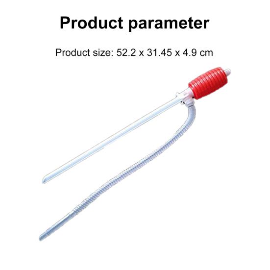 Siphon Pump Hand Manual Gas Transfer Oil Liquid Plastic Syphon Transfer Pump for Car