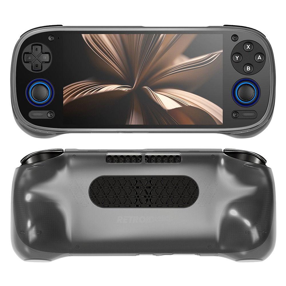 Shockproof Game Console Grip Case TPU Soft Shell Protective Cover for Retroid Pocket 5 Accessories