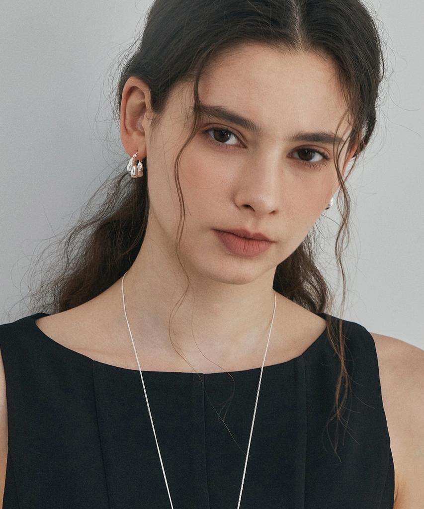 Judy And Paul Croissant Hoop Earrings