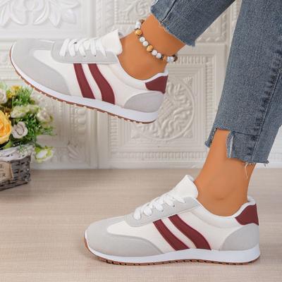 Atmungsaktive, leichte Freizeitschuhe für Damen für den Herbst, Modische, vielseitige Reise-Sportschuhe, In großen Größen erhältlich.