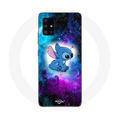 Case - Maniacase - Samsung Galaxy A51 4G - Black - Stitch Ohana - Soft