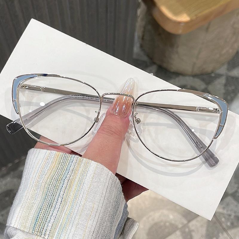 New Style Woman Glasses Cat Eye Shape Blue Light Blocking Women Glass High Quality Eyeglass Frames Women