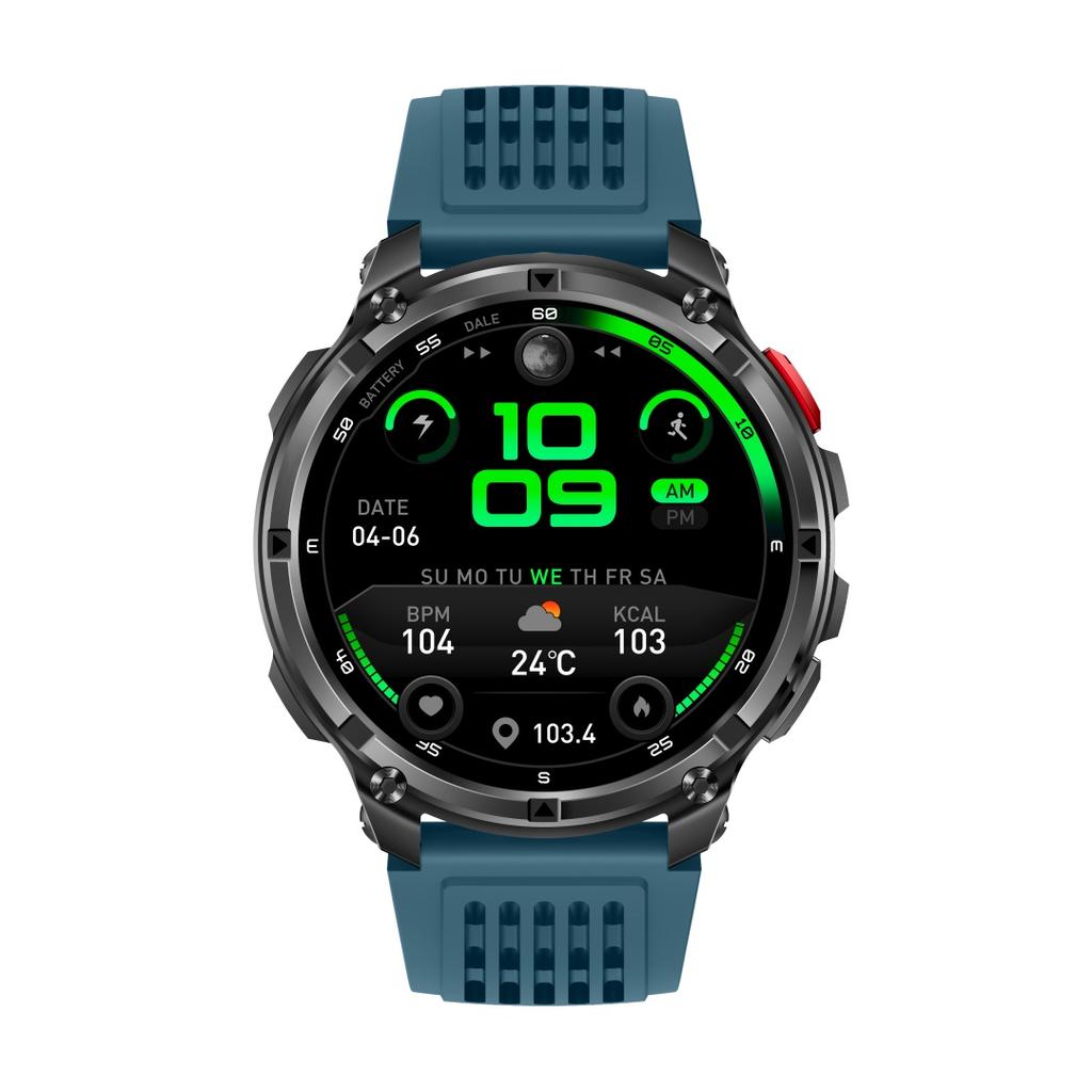 Умные часы Rainbuvvy HT33 Bluetooth 1,7-дюймовый IPS-дисплей IP68 Водонепроницаемые Сверхдлительное время ожидания 1100 мАч BLE5.2 Android Спортивные часы Многоязычные