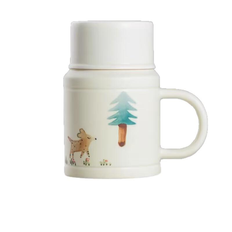 Hand-Painted Warm Bottle Cup Creative Large-Capacity Drinking Tea Cup Ceramic Small Warm Pot Tea Cup Tea Separation