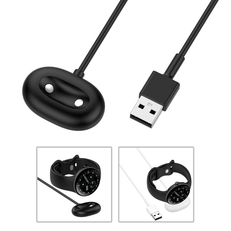 Universal Watch Power Adapters Line for Activity Monitor Auto Aligning Magnetic Charging Cable Rapid Energy Replenishmen