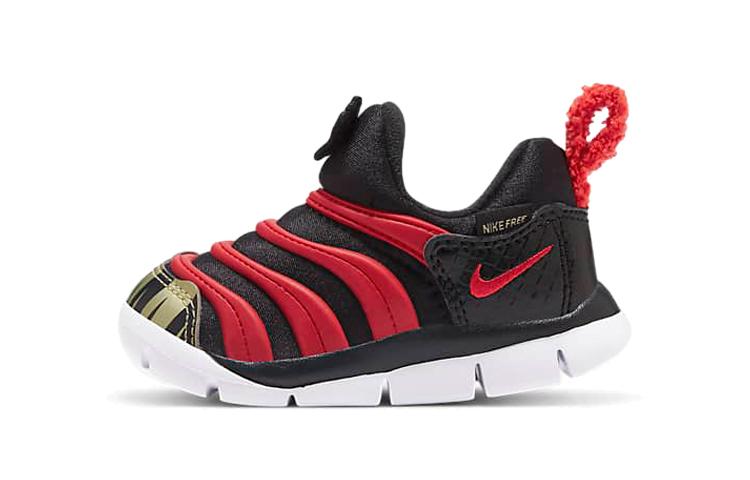 

Nike Dynamo Free Low top Toddler Shoes Black Red Infant And Toddler DC8318-001 23.5