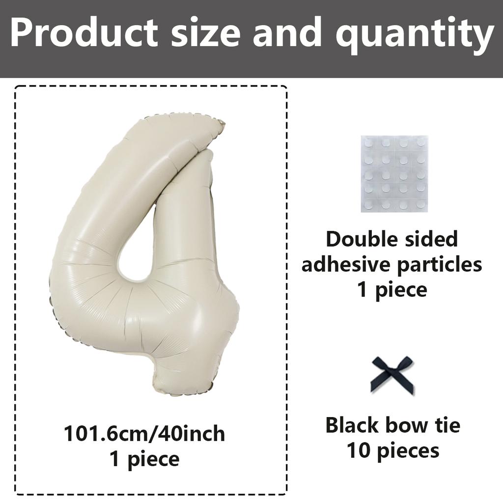 9 cream white digital balloons, black ribbon bow for bow themed birthday parties, graduation, showers, anniversaries