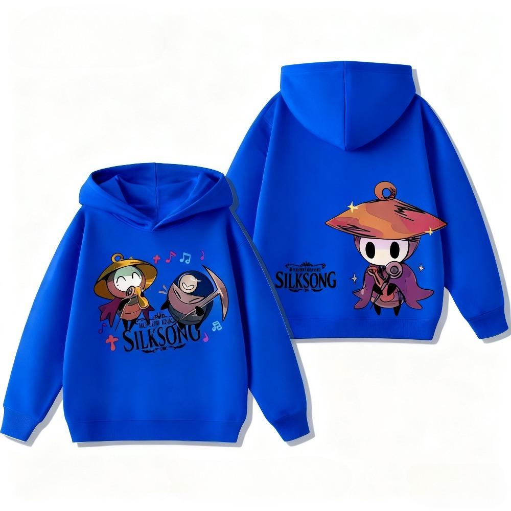 Hollow Knight Print Hoodie Fashion Men Women Oversized Long Sleeve Pullover Cartoon Casual Kids Hoodies Sweatshirt