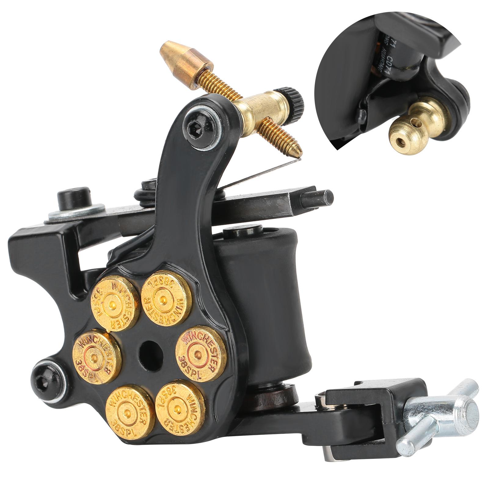 

10 Wraps Coils Tattoo Machine Alloy Liner Shader Tattoo Device Body Art Tattoo Tool22030‑1