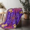 American Retro pattern Customizable Cartoon Tapestry Bohemian Blanket Soft and comfortable blanket Customizable Gift