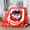 St George Illawarra Flannel Blanket Soft Warm All-Season Throw, Design for Camping, Car Travel, Hiking Sofa, Bed, Office Perfect Gift for Parties