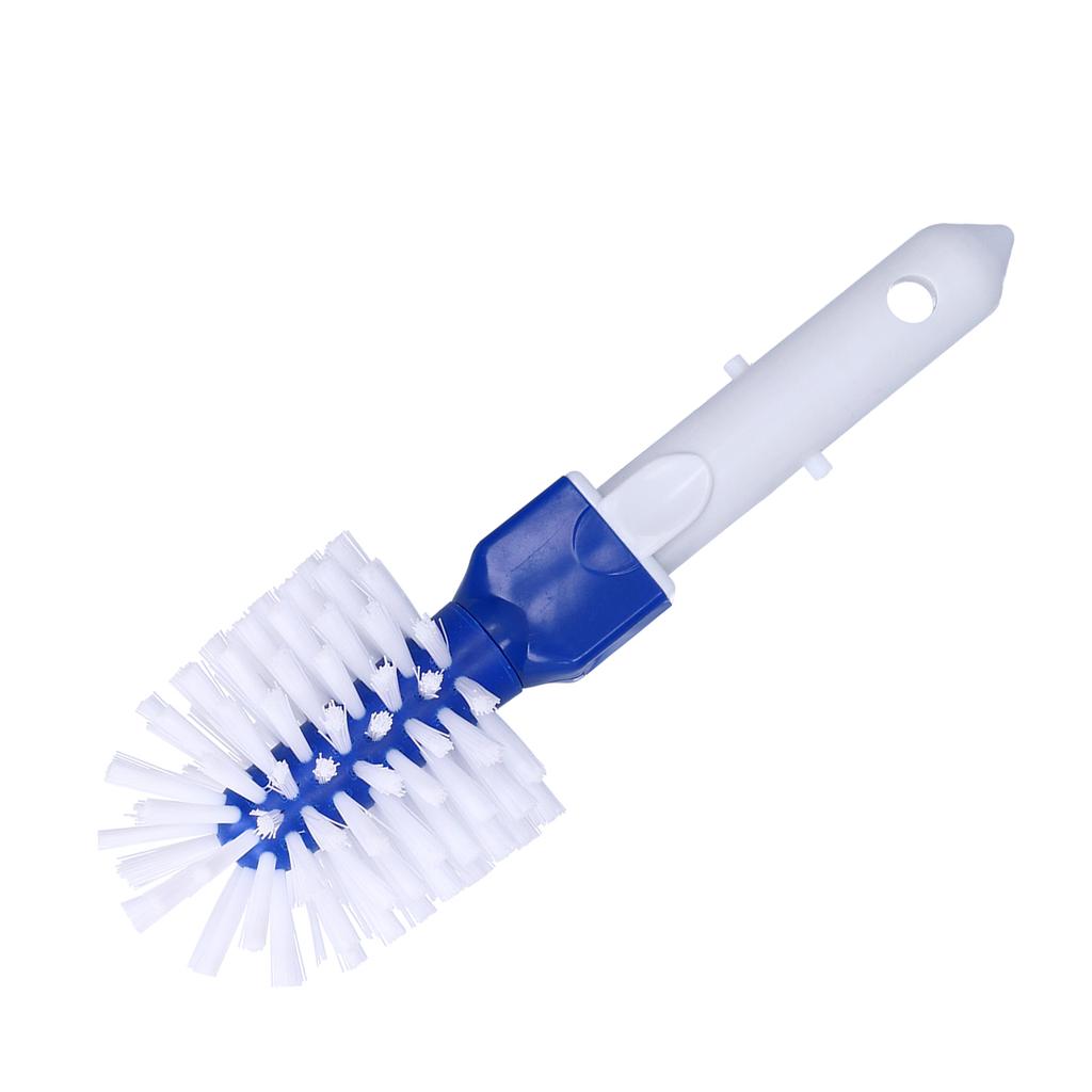 Toilet Brush Soft Bristles Plastic Toilet Cleaning Brush for Household Bathroom Clean Tool