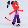 30CM Blitzo's Teddy Plush Toy Helluva Boss Plush Animal Toys Cartoon Stuffed Soft Toy Christmas Birthday Gift for Children