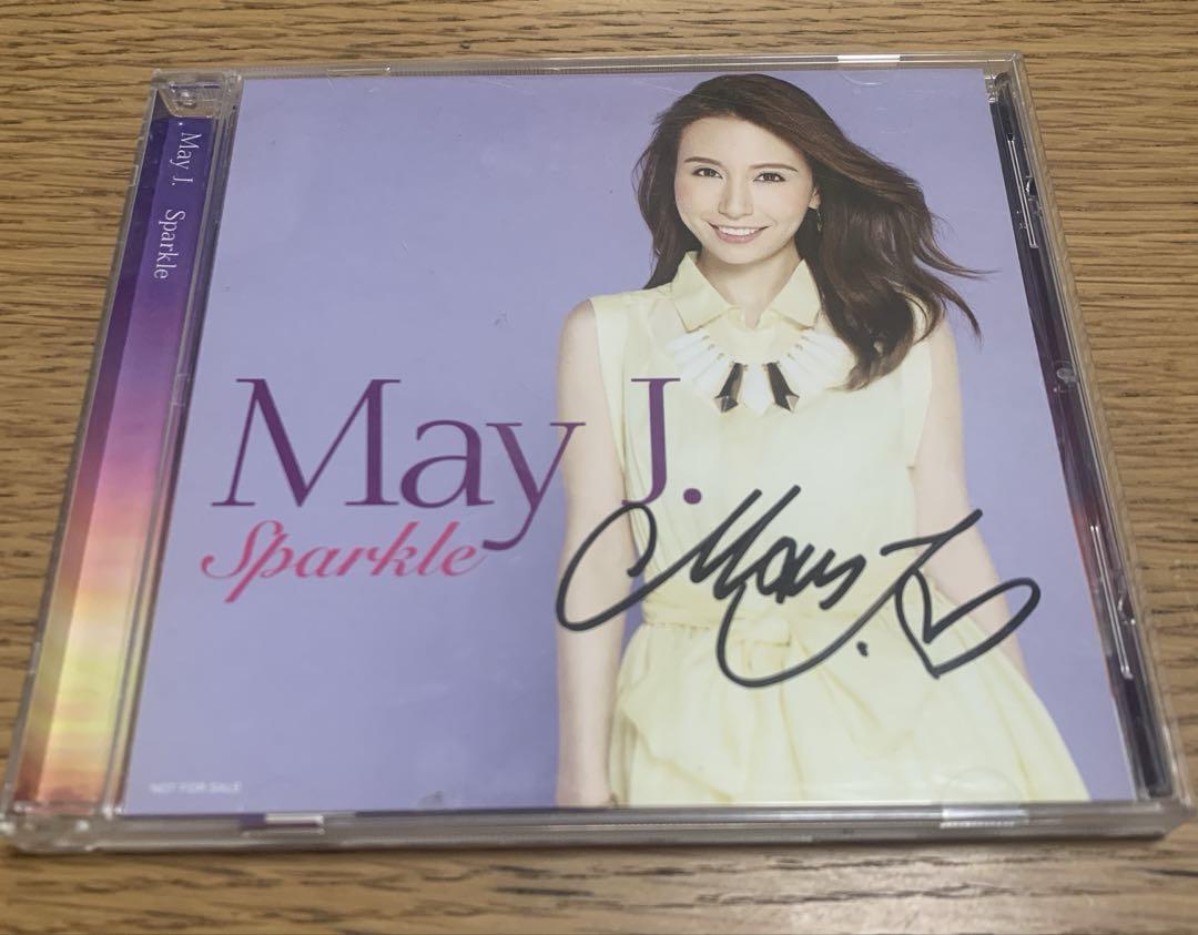 

[USED] May J autographed CD Sparkle