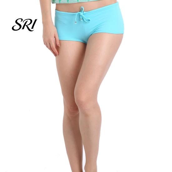 Costume da Bagno da Donna Pantaloncini da Spiaggia Bikini da Donna, Pantaloncini da Nuoto Altamente Delicati sulla Pelle Elastici Asciugatura Rapida con Regolabile