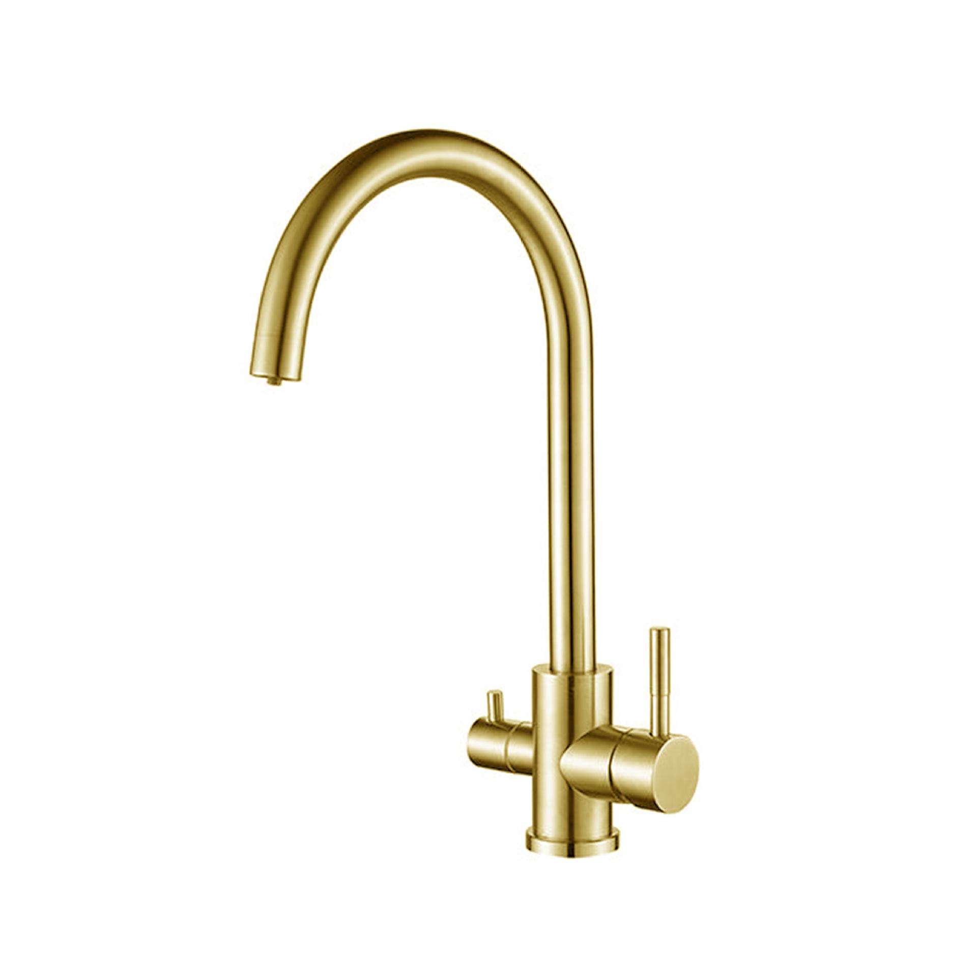 Universal Rotating Stainless Steel Kitchen Faucet