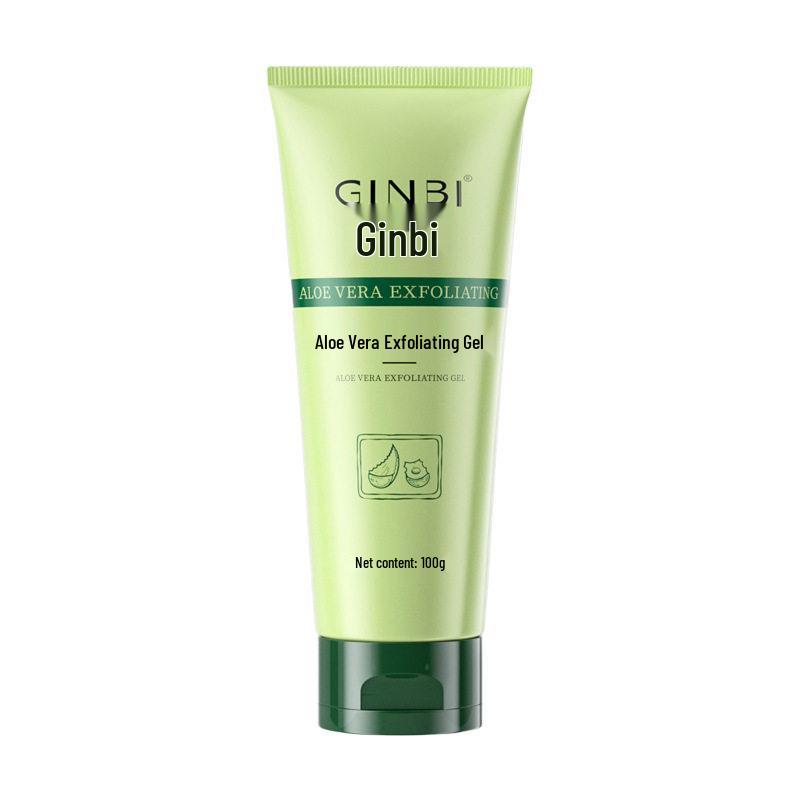 Yin Mei Aloe Vera Exfoliating Gel for Gentle, Moisturizing, and Nourishing Refreshment Aloe Vera Exfoliating Gel
