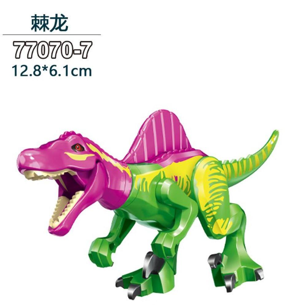 Dinosaur Jurassic World Tyrannosaurus Rex Velociraptor Tyrannosaurus Building Blocks Animal Toys Building Blocks Children's Gift