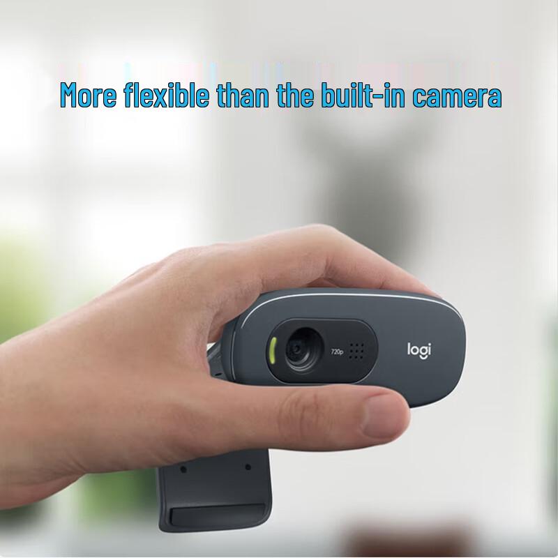 Logitech C270 HD Webcam with Microphone