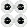 Silica Gel Car Door Shock Absorber Luminous Sticker for KIA Rio Optima Cd5 Cerato Soluto Kx3 Soul K5 Niro Forte Pregio K3 Sedona