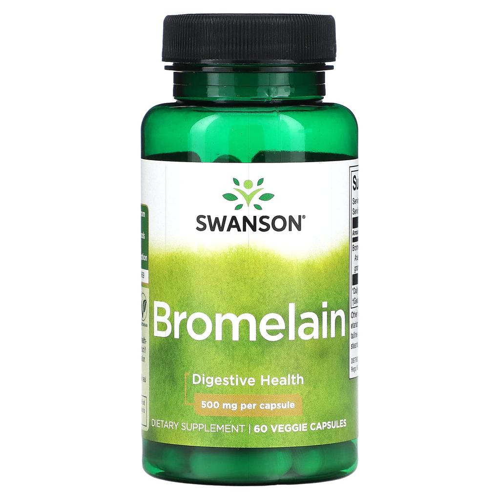 Bromelain, 500Mg, 60 Veggie Caps