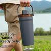 New American-style Large-mouthed Cup Stainless Steel Coffee Cup Portable Car Vacuum Insulated Cup Outdoor Leisure Casual Cup