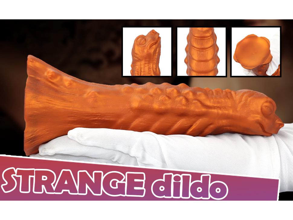 Alien Phallus Silicone Anal Plug for Women